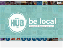 Tablet Screenshot of hamlethub.com